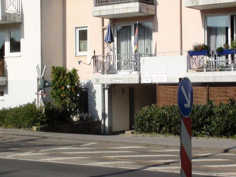 Haus mit Andreskreuz