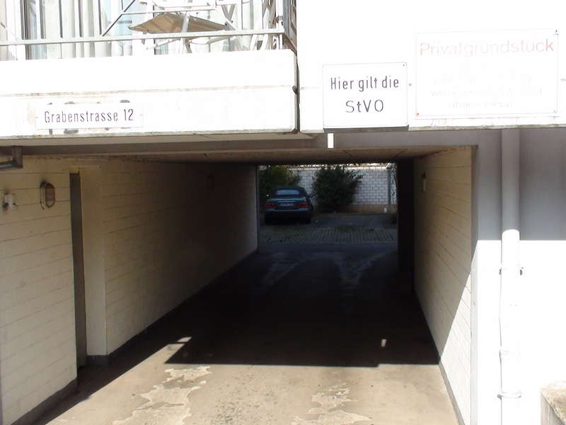 Garagenzufahrt