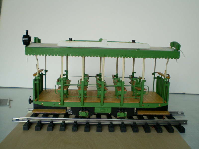 Beiwagen nach erstem Anstrich 03