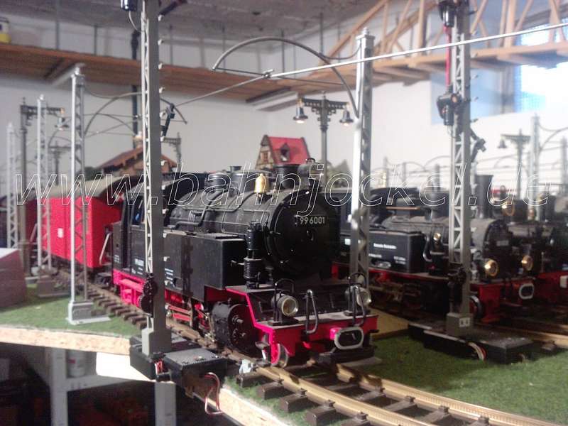 Die Harzquerbahnlok 996001 im Einsatz
