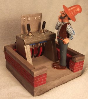 Backsteinsockel