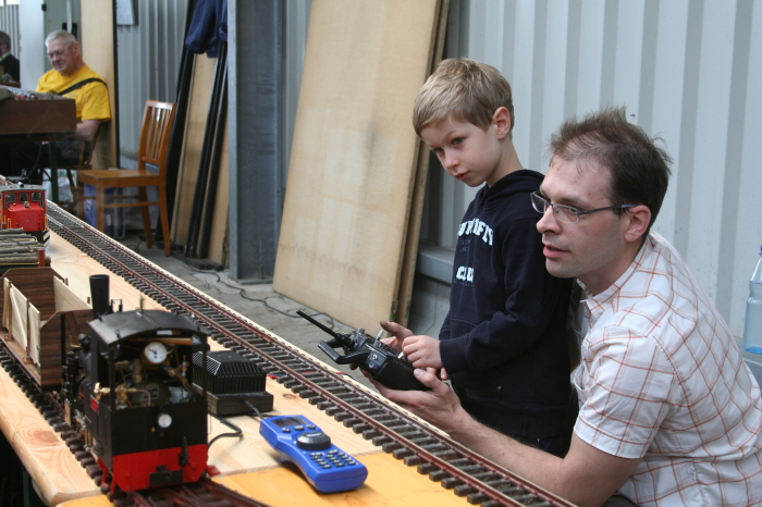 Gerd mit Fahrschüler