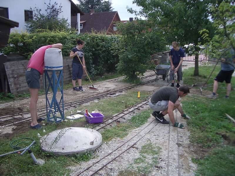 Gleisbau 2009, Endspurt