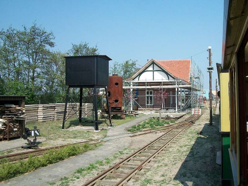 Feldbahn / Kleinbahnbahnhof....