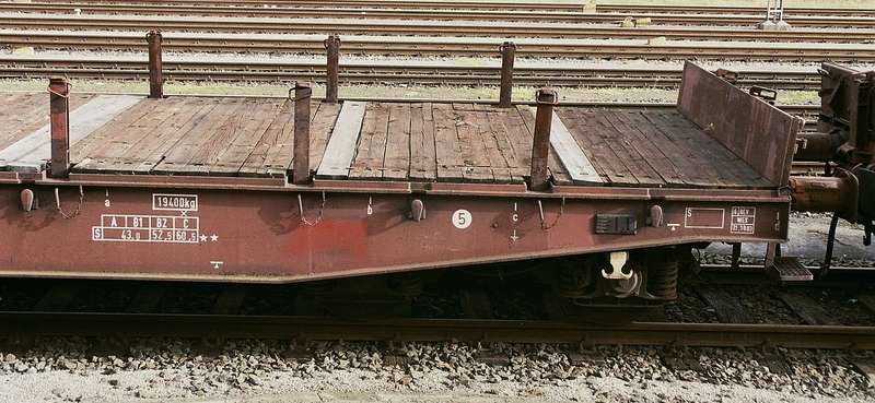 Flachwagen Rmms RECHTS