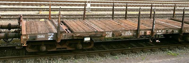 Vierachser Flachwagen Rmms
