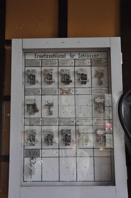 Schlüsselkasten Bhf Ganzlin