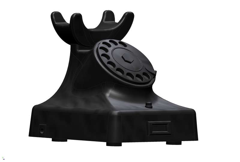 Bakelittelefon_Korpus