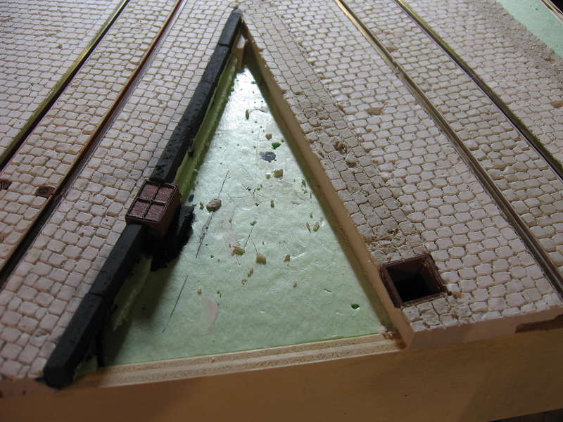 Geprägtes Rohpflaster/Randsteine