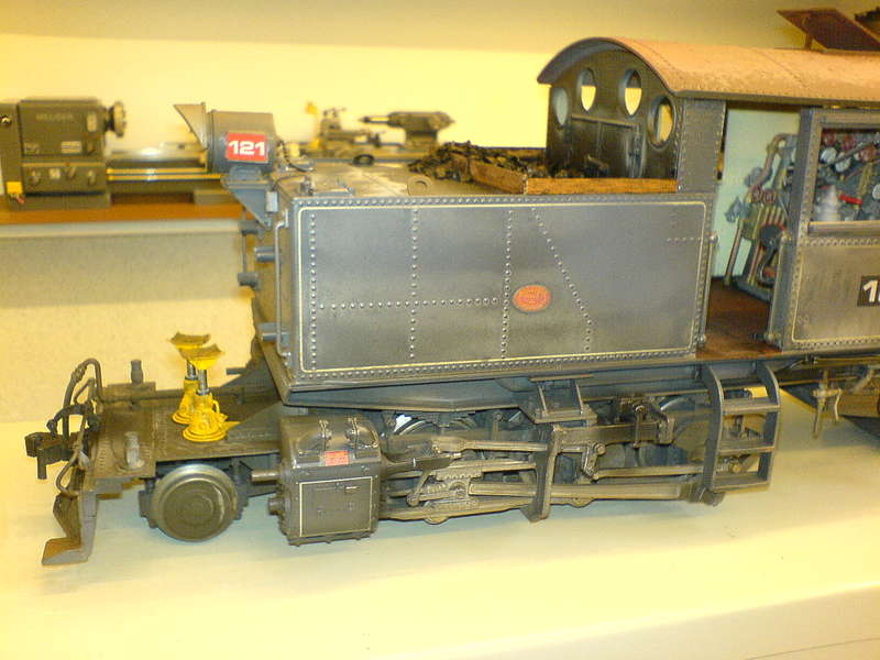 Kitson-Meyer hinteres Drehgestell