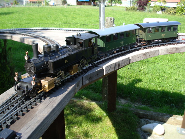 Die Mallet unterwegs
