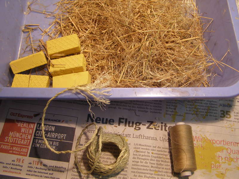 Strohballenproduktion