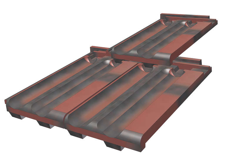 Dachdeckung_Spritzguss