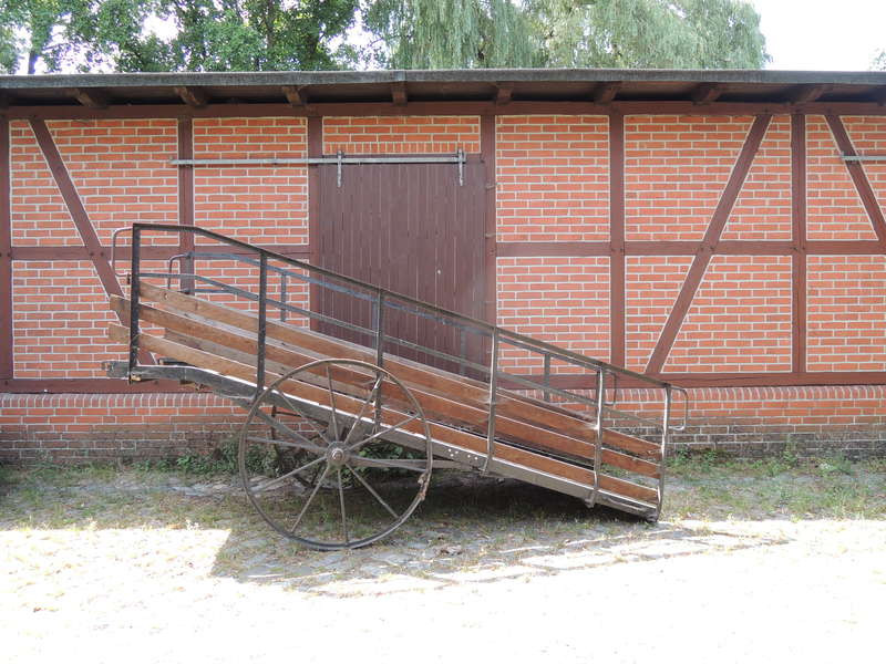 Viehverladerampe