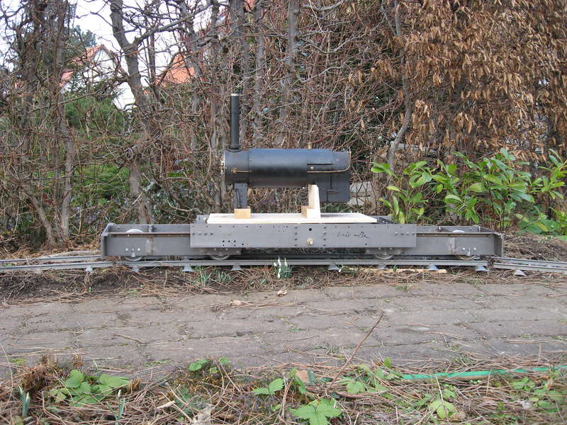 Stellprobe mit Kessel