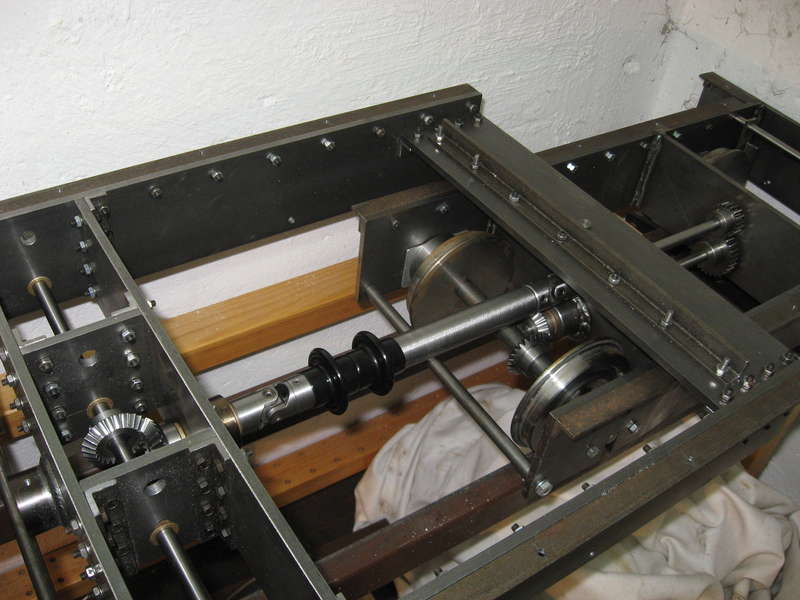 Der komplette Anriebsstrang