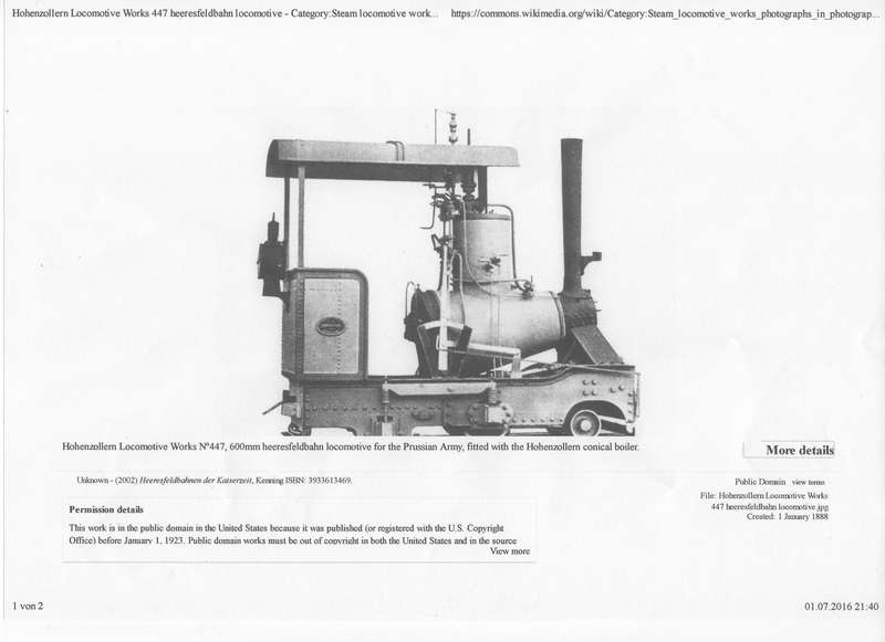 Hohenzollern Lokomotive