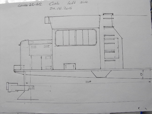 Class 35-612 Cabin left side