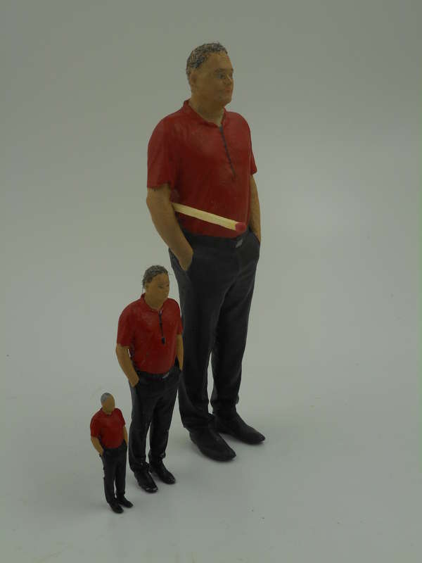 3 Figuren, 3 Spuren