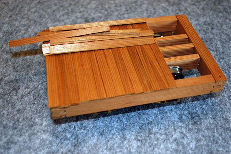 Längsträger Bodenbretter