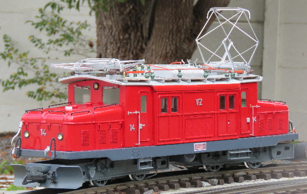Die fertige Lok Fst 2