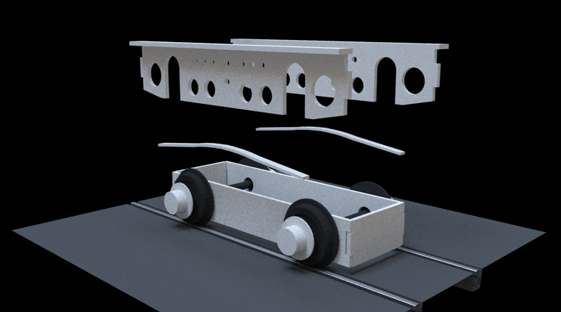 Dampftramway Wien 3D Concept