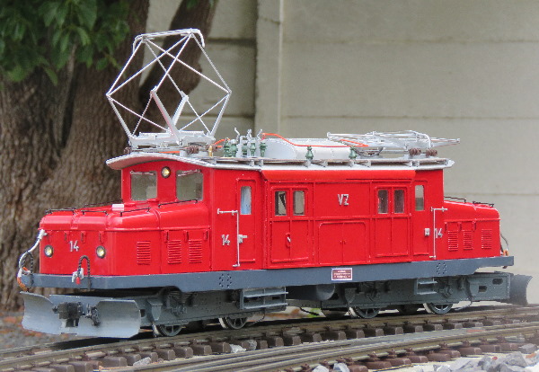 Die fertige Lok Fst 1