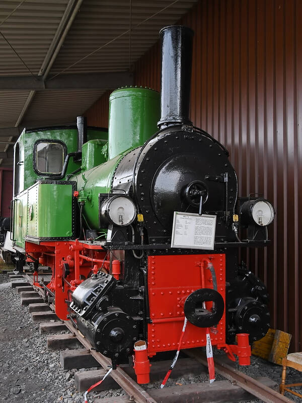 Die MEG 74 Mitte September 2018 im Eisenbahnmuseum Bochum